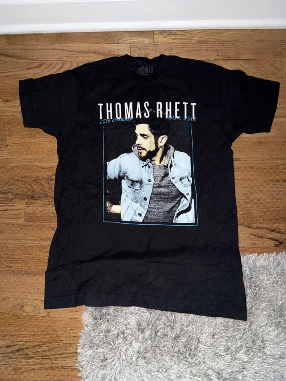 Black Graphic Tee - womens Band Shirt